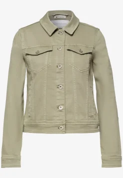 Jeansjacke im Colored-Denim-Look