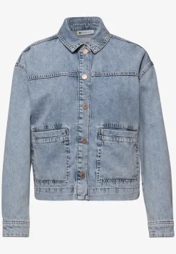 Jeansjacke in heller Waschung