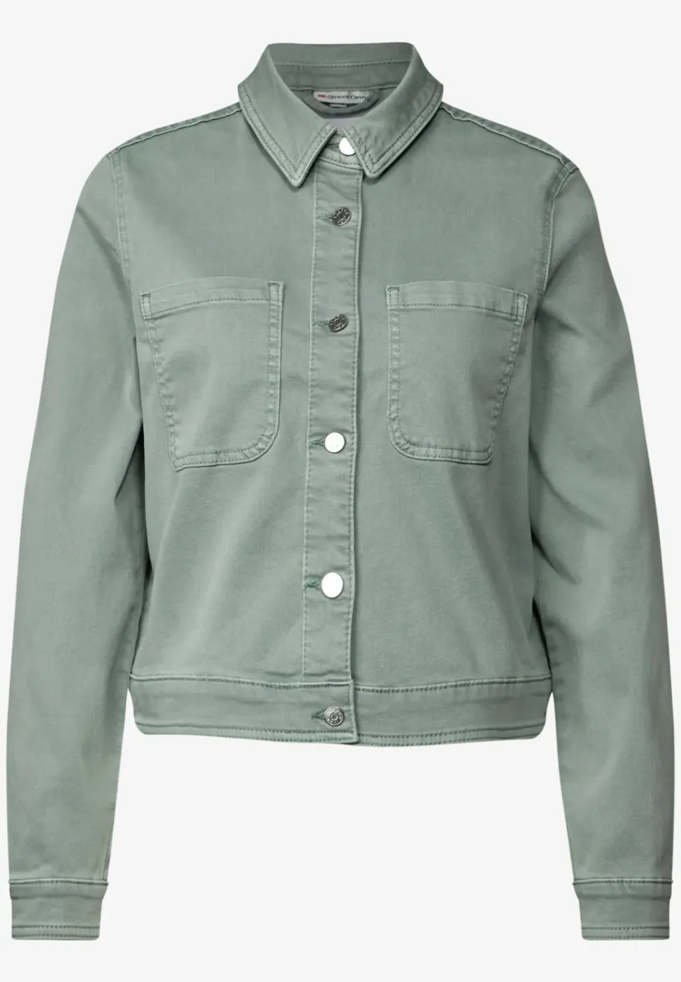 Jeansjacke mit Brusttaschen
