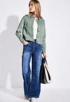 Jeansjacke mit Brusttaschen