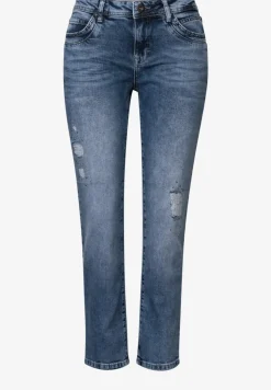 Jeans mit Destroyed-Details