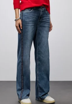 Jeans mit Gallonstreifen
