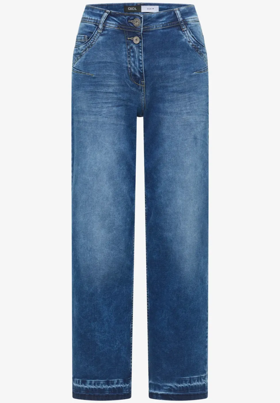Jeans mit Saumdetail