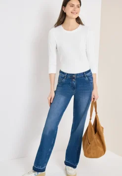 Jeans mit Saumdetail