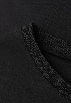 Jersey-Kleid in Unifarbe