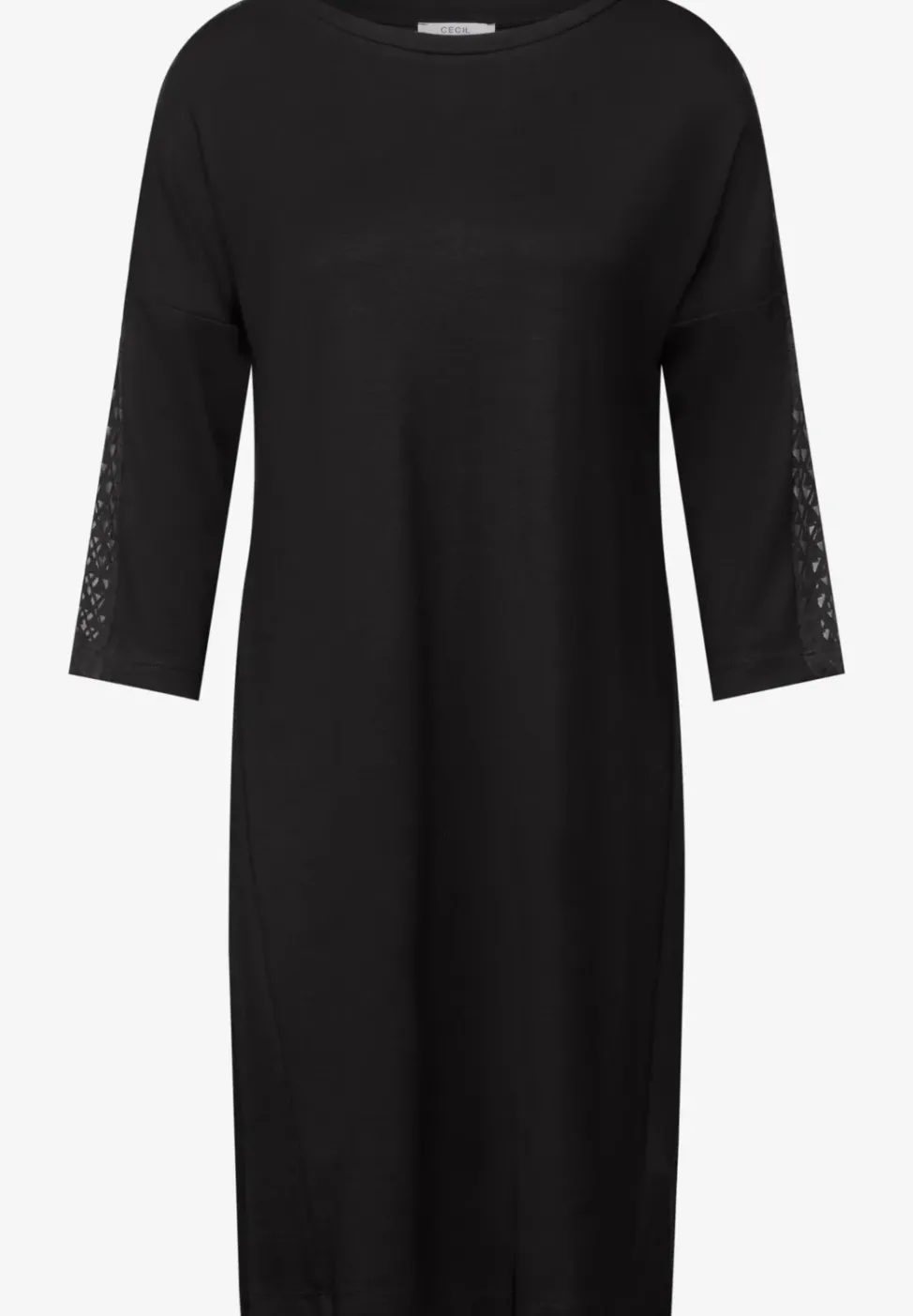 Kleid mit Mesh-Details