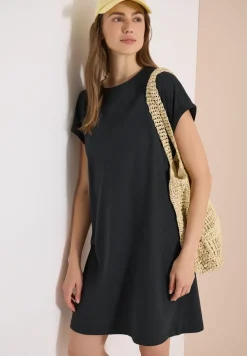 Knielanges Kleid aus Jersey