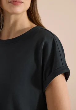 Knielanges Kleid aus Jersey