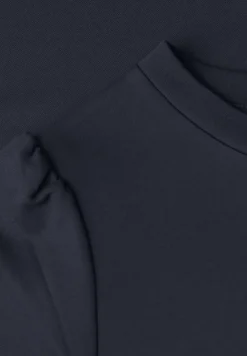 Knielanges Kleid mit Raffung