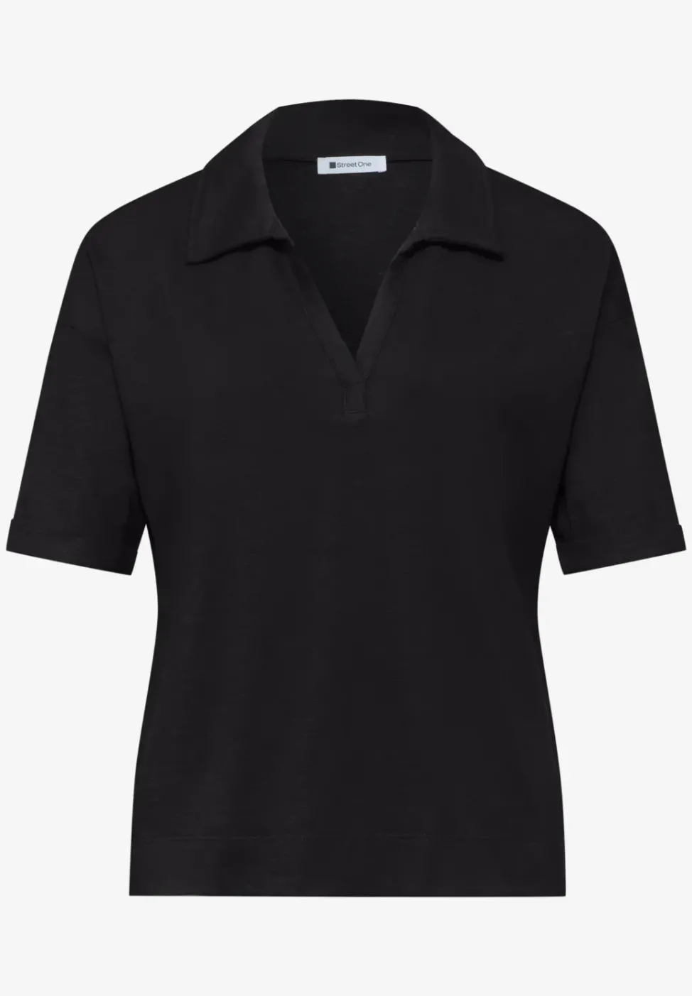 Kurzarm Poloshirt aus Jersey