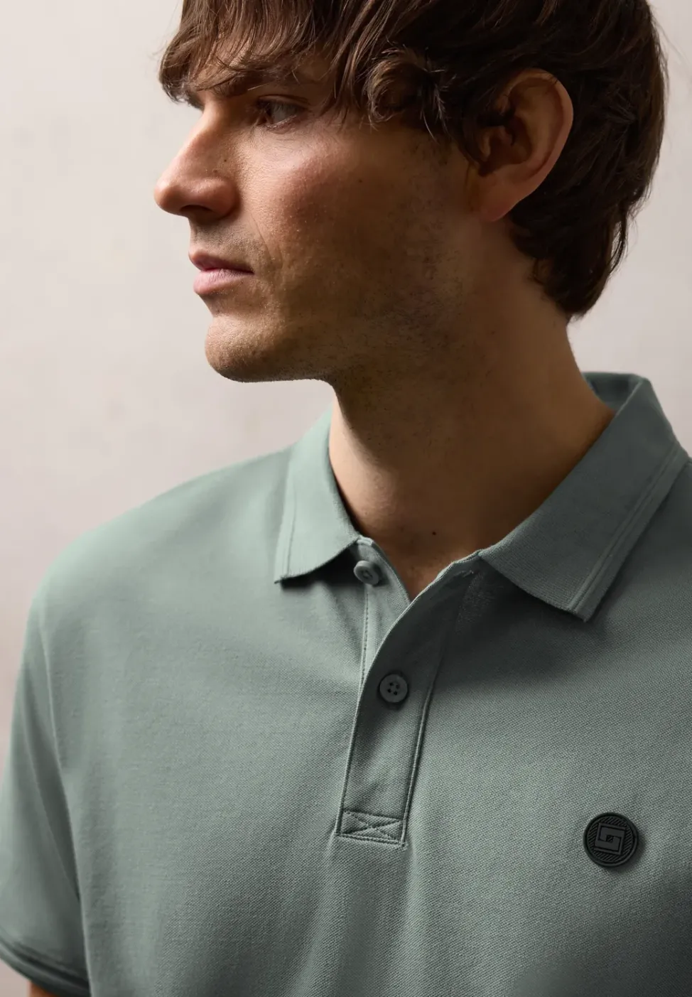 Kurzarm Poloshirt in Stretchqualität