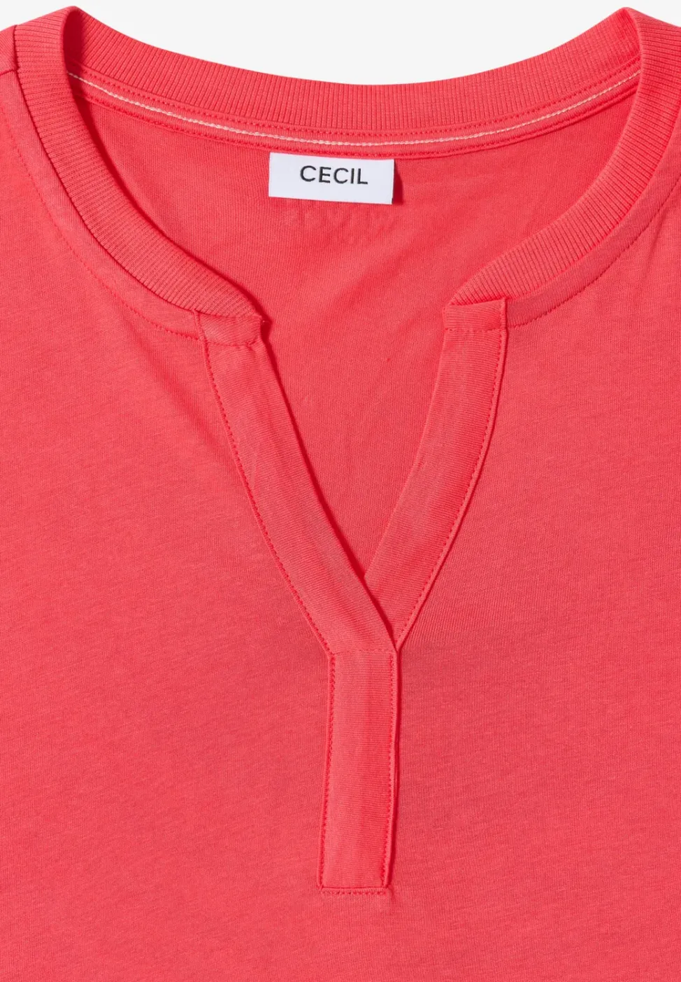 Kurzarm Shirt im Tunika-Look
