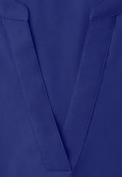 Kurzarm Bluse mit Turn-Up
