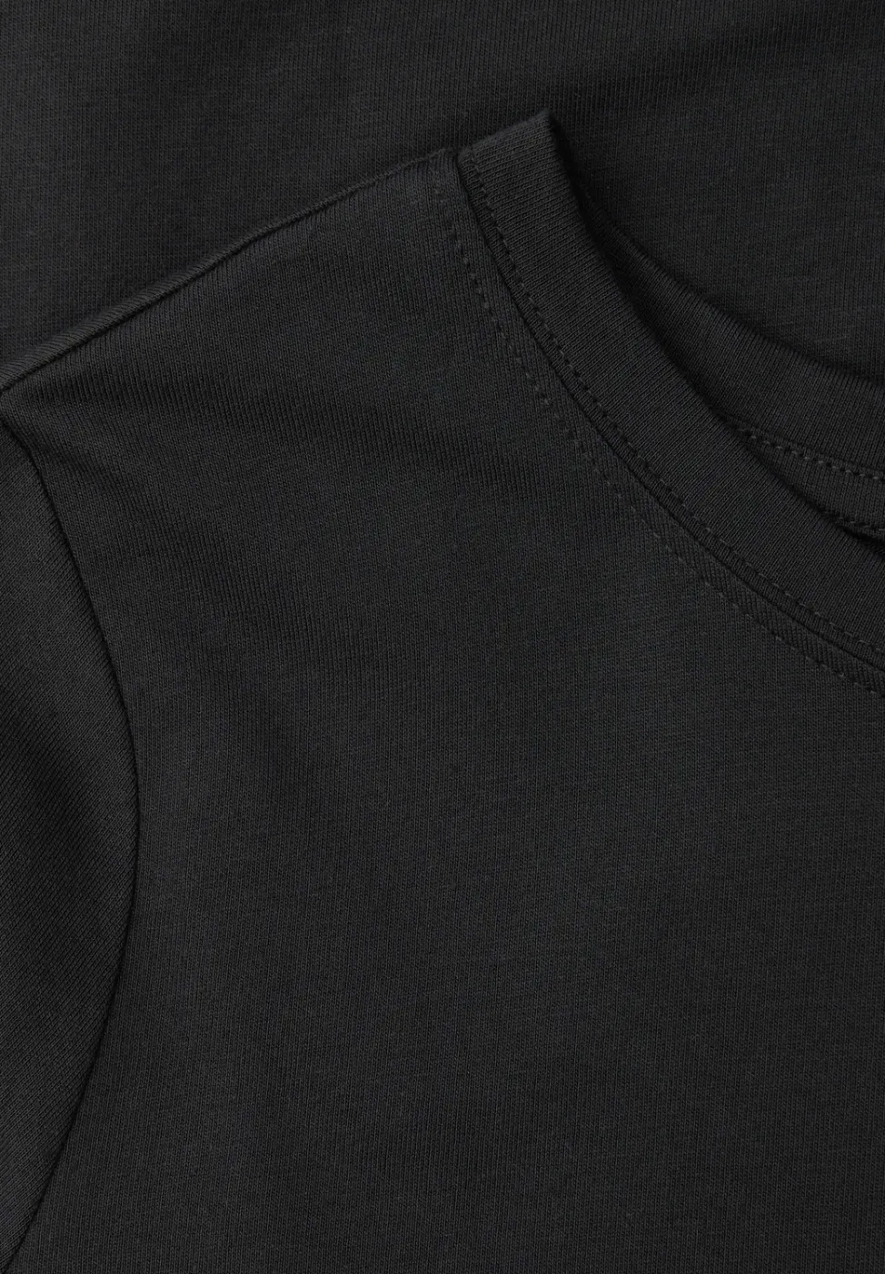 Kurzarm Longshirt mit Rundhals