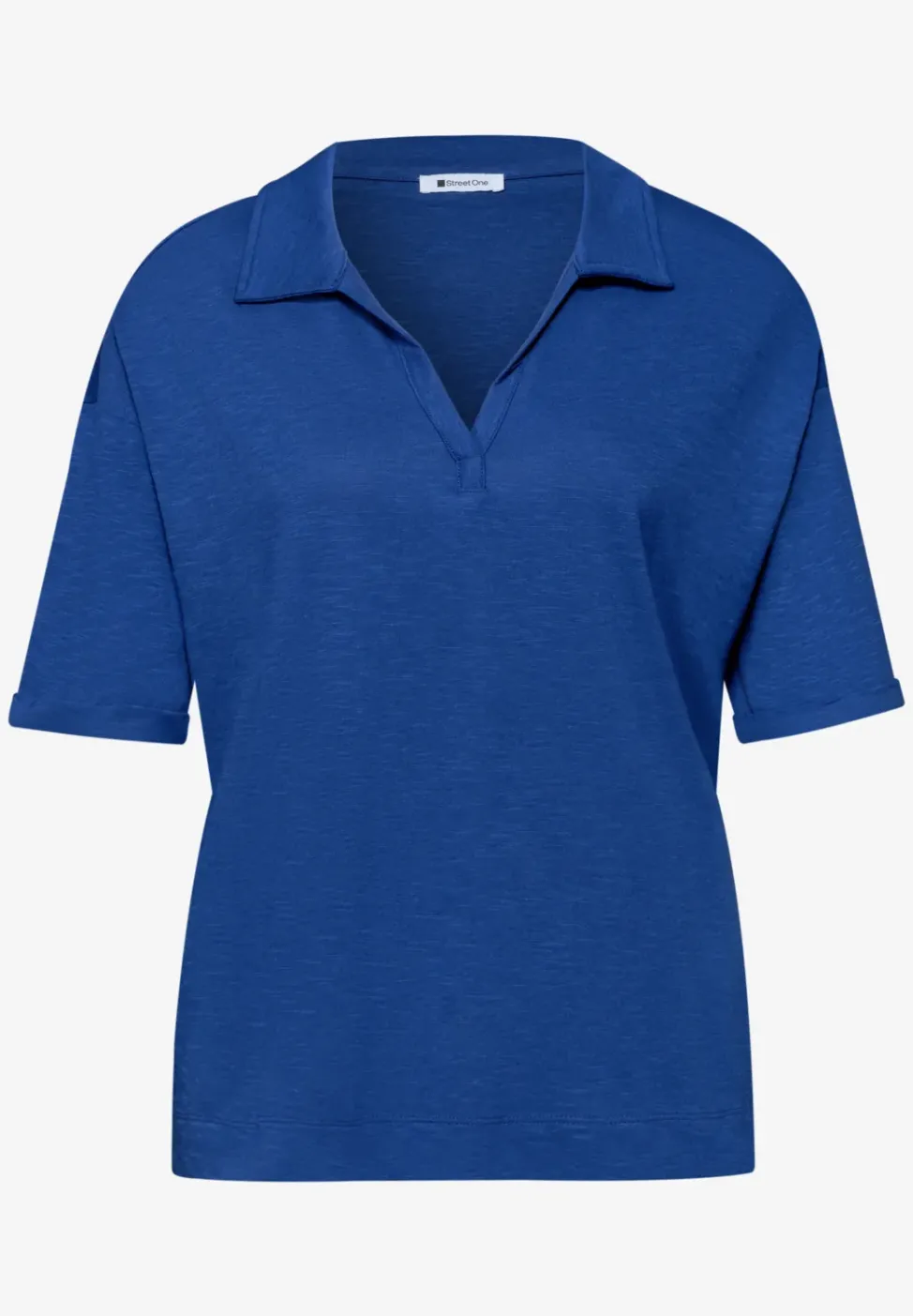 Kurzarm Poloshirt aus Jersey