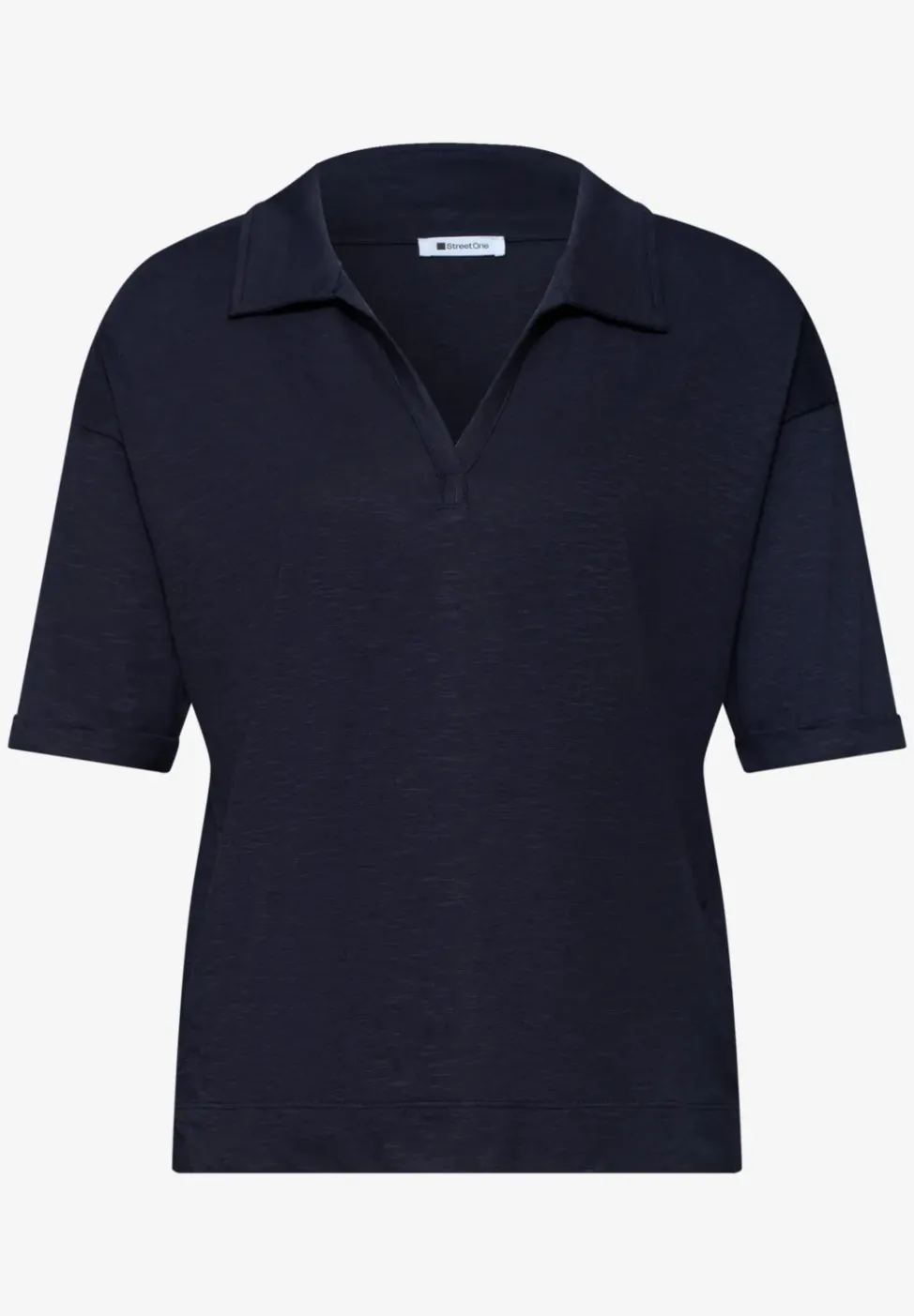 Kurzarm Poloshirt aus Jersey