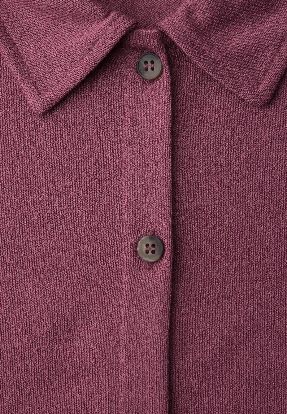 Kurzarm Shirt mit Knopfleiste
