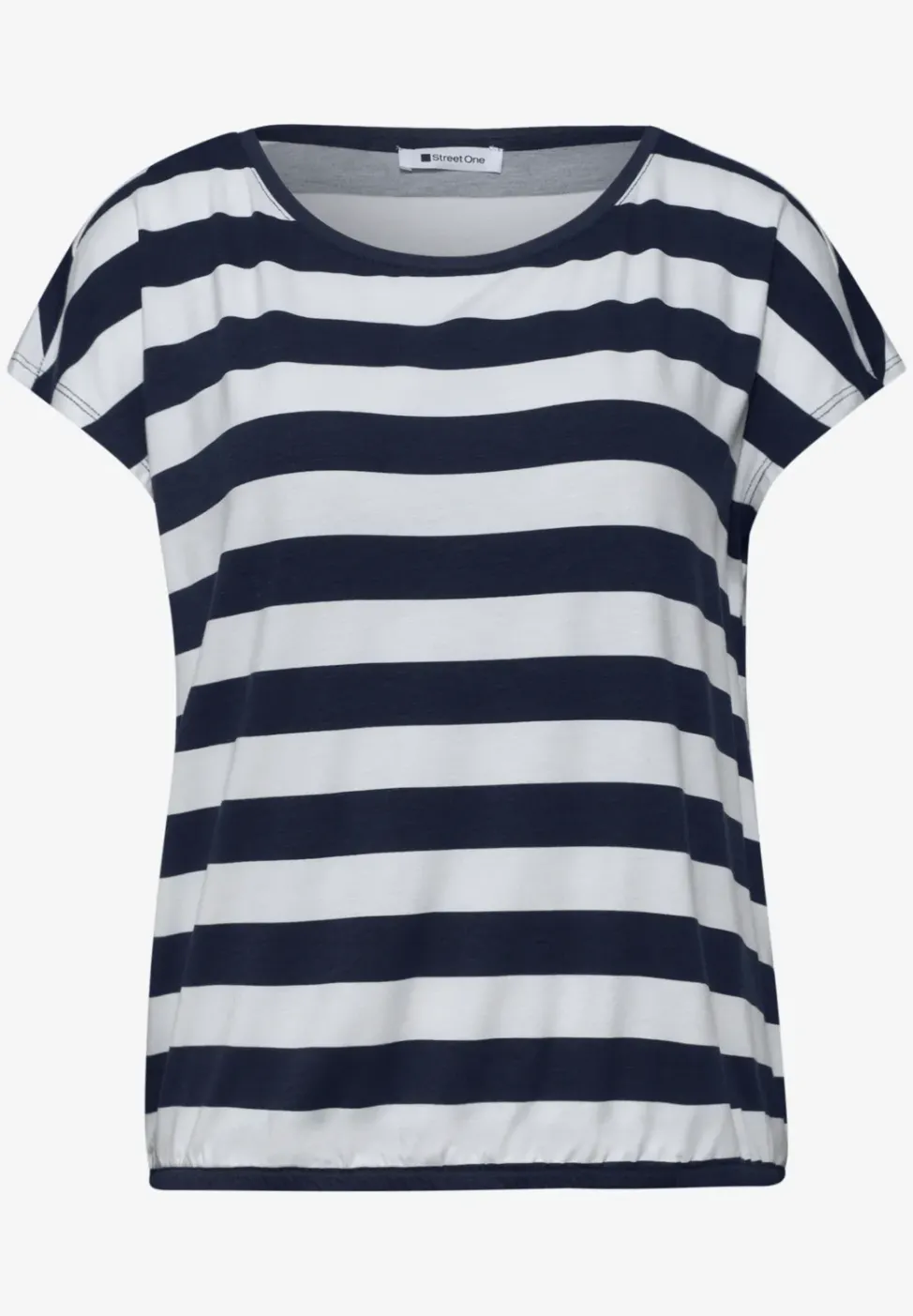 Kurzarm Shirt mit Rundhals und Print