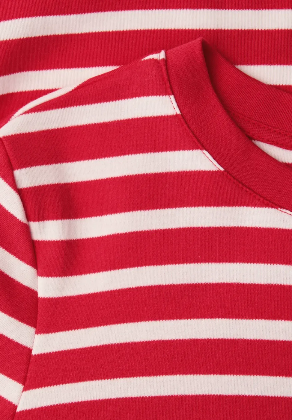 Kurzarm T-Shirt mit Streifenmuster