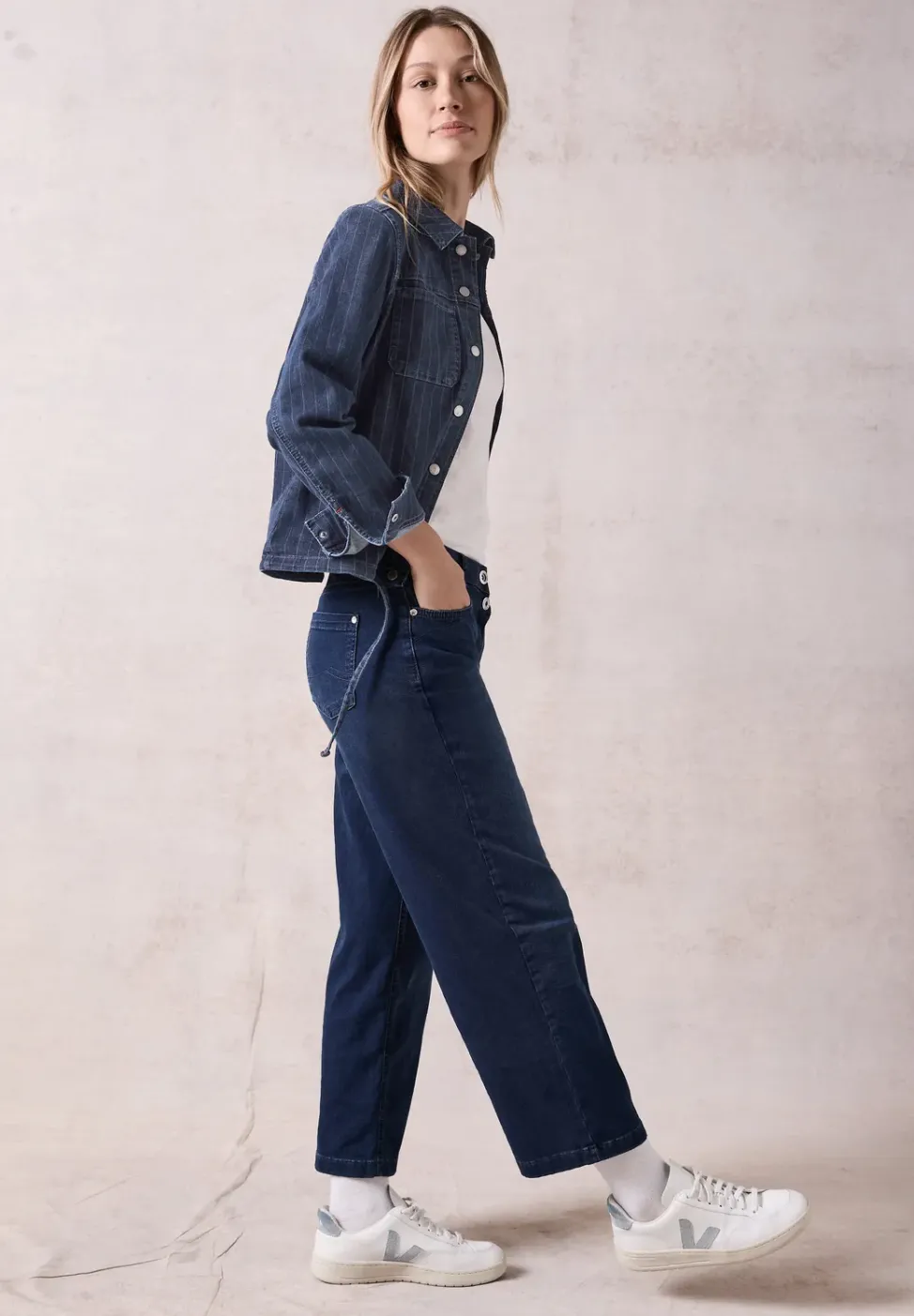 Kurze Jeansjacke