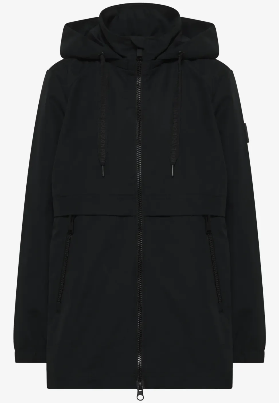 Kurze Trench Jacke