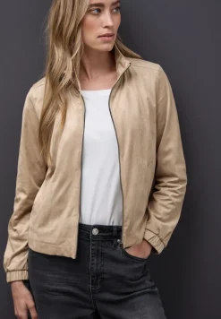 Kurze Velours Jacke