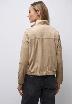 Kurze Velours Jacke