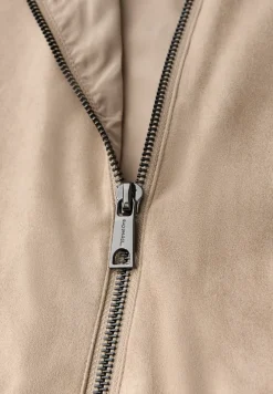 Kurze Velours Jacke