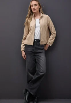 Kurze Velours Jacke