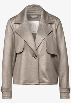 Kurze Velours Jacke