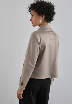 Kurze Velours Jacke