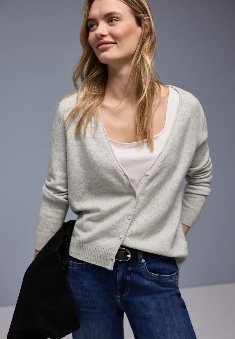 Kuscheliger V-Neck Cardigan