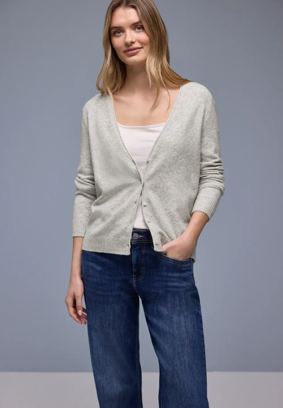 Kuscheliger V-Neck Cardigan