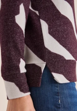 Kuscheliges Shirt mit Muster