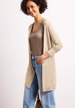 Langarm Jacke in offener Passform
