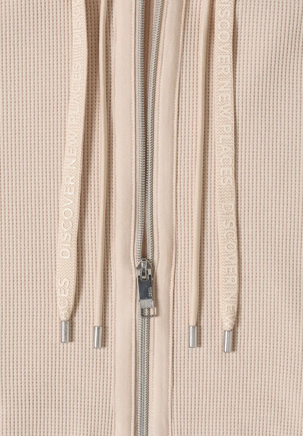 Langarm Jacke mit Kapuze und Taschen