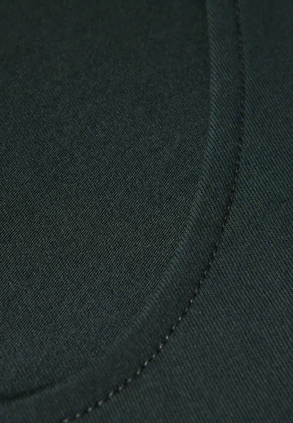 Langarmshirt in Unifarbe