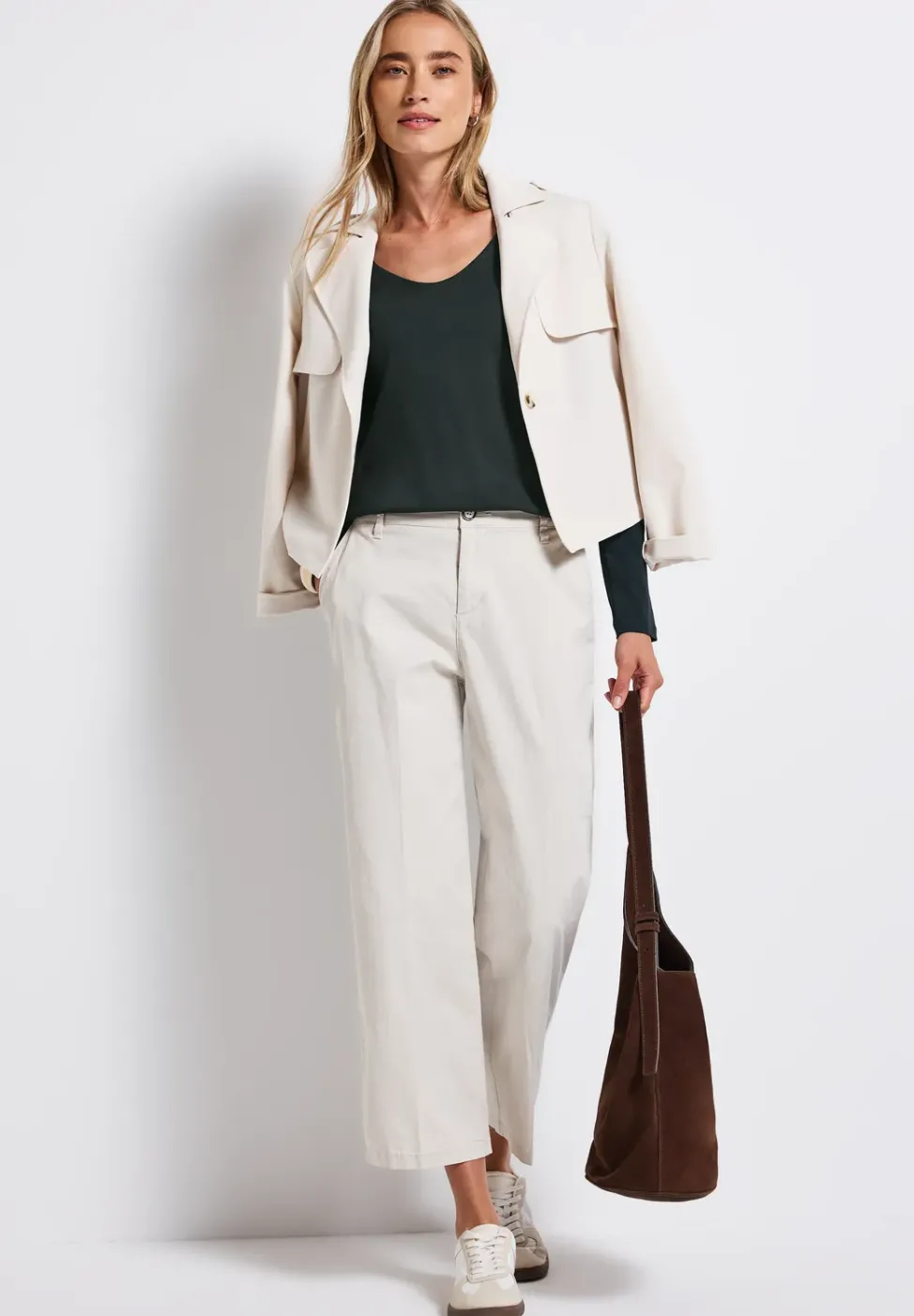 Langarmshirt in Unifarbe