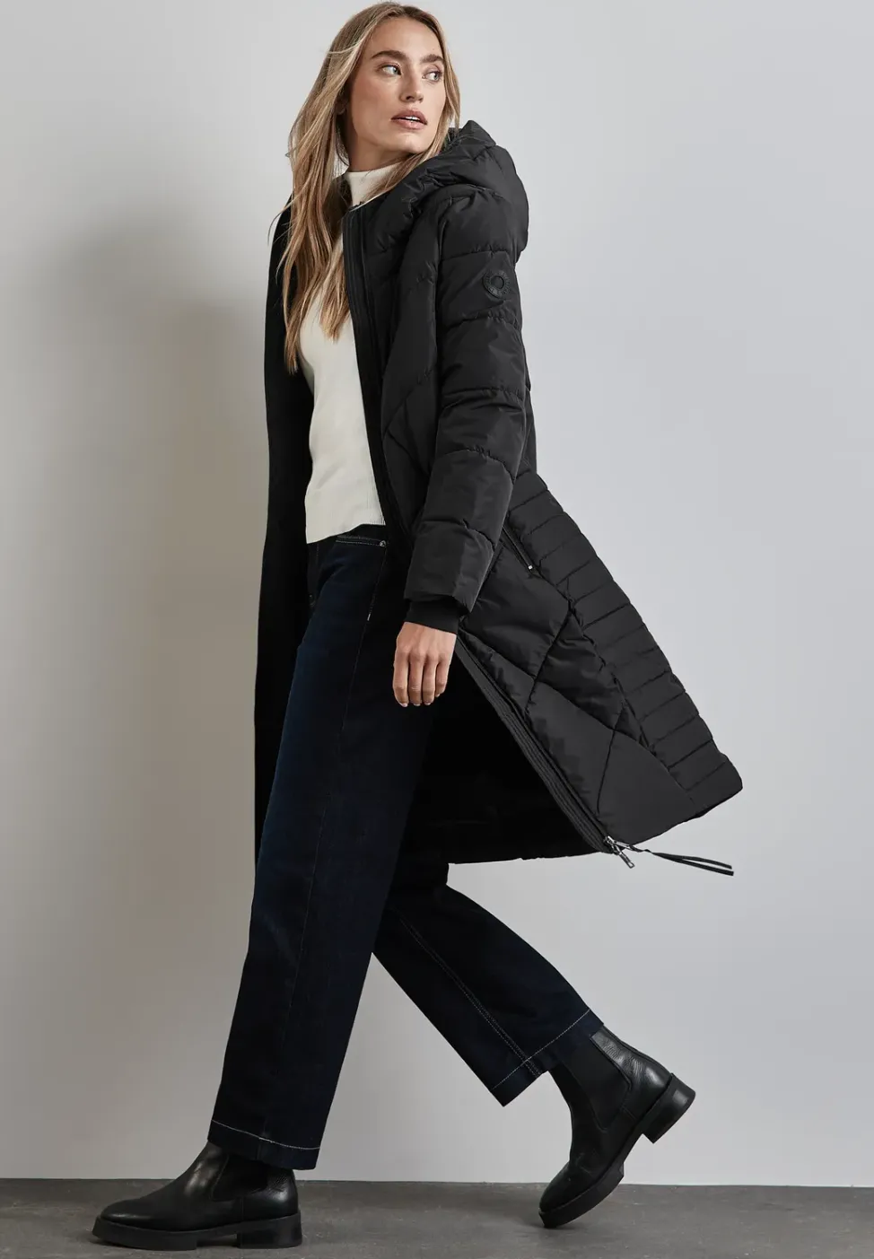 Lange Jacke