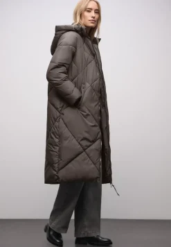 Lange Steppjacke