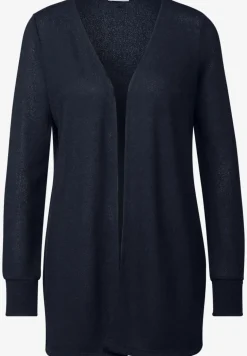 Lange Strick-Look Jacke