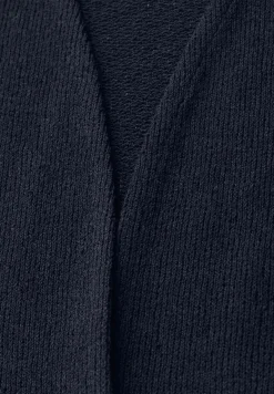 Lange Strick-Look Jacke