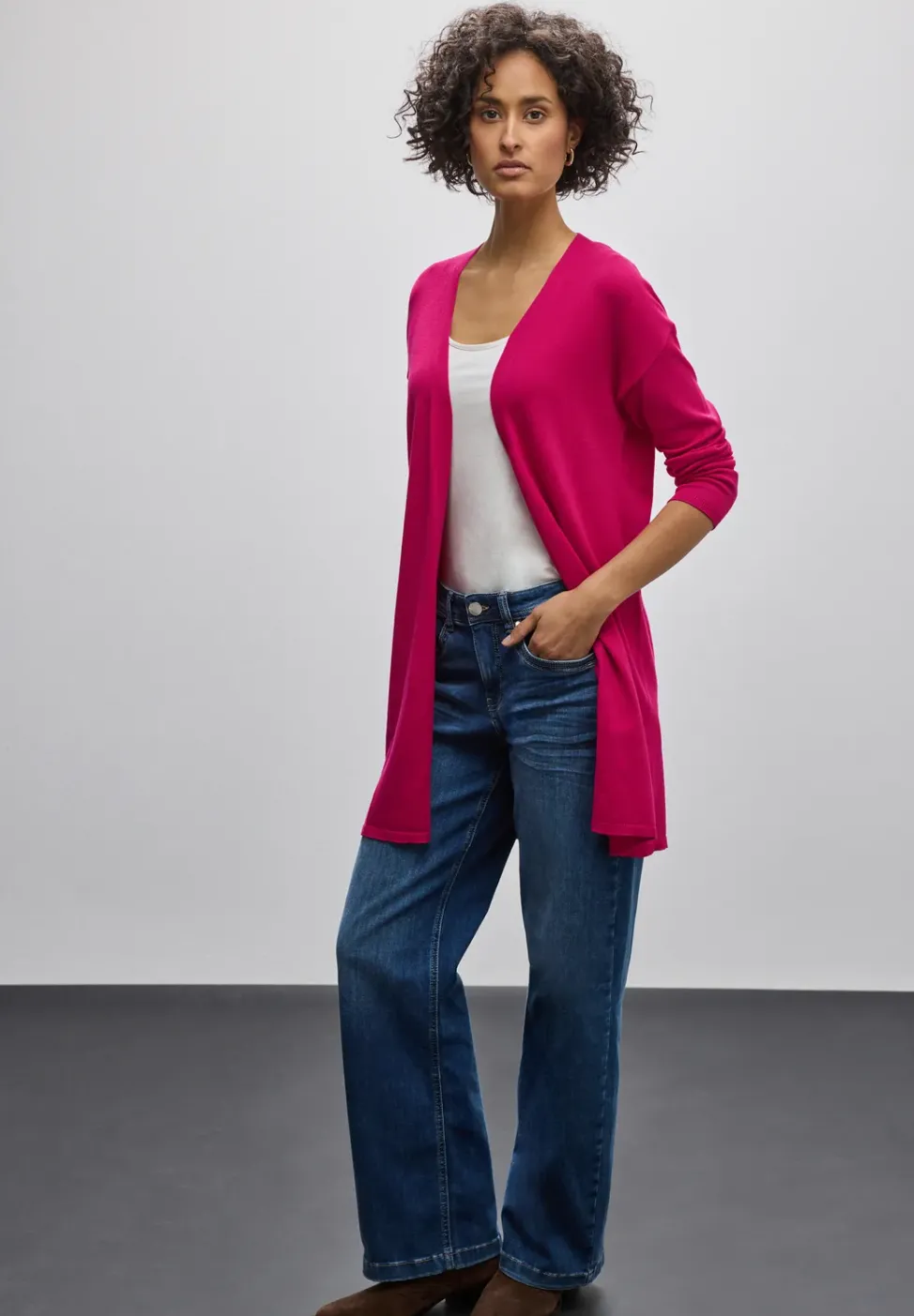 Langer Cardigan