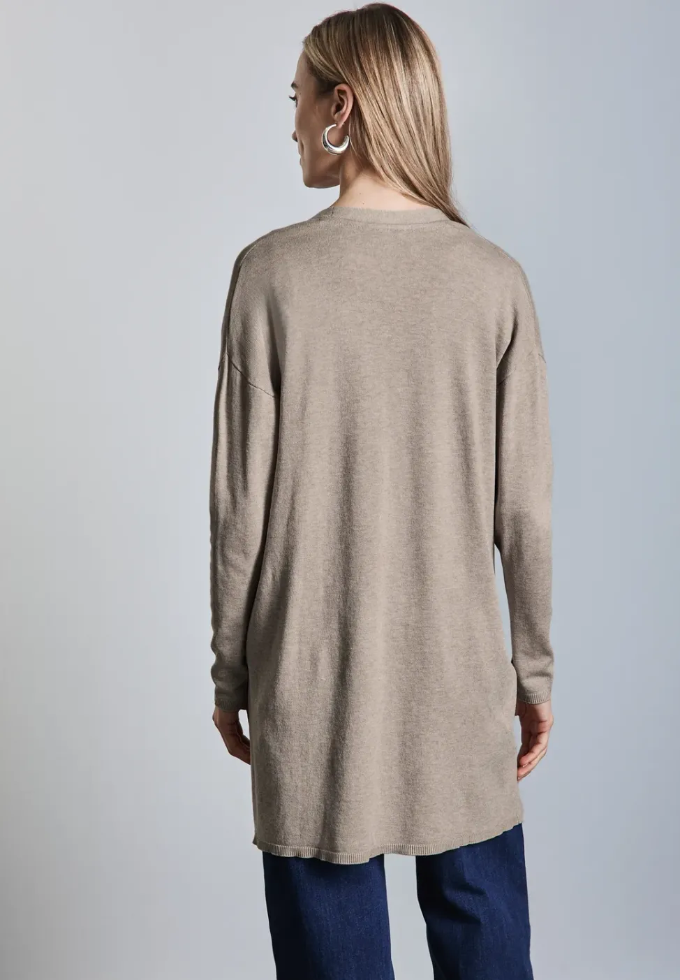 Langer Cardigan