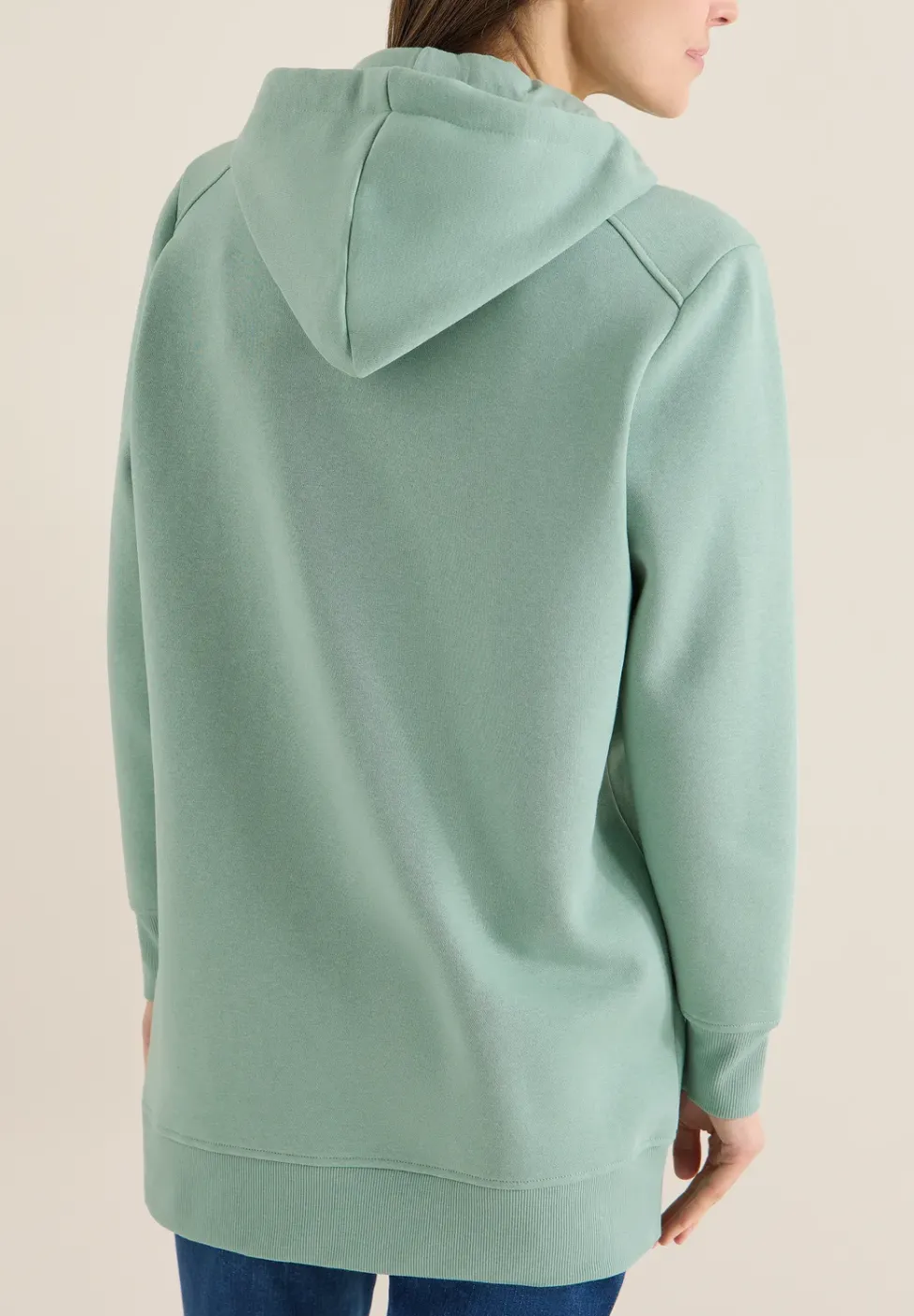 Langer Hoodie