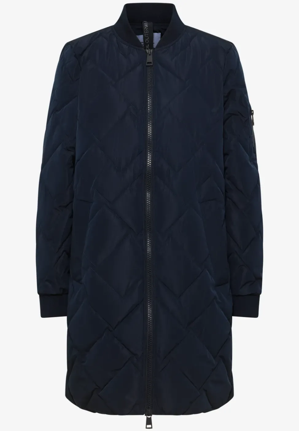 Langer Stepp-Blouson