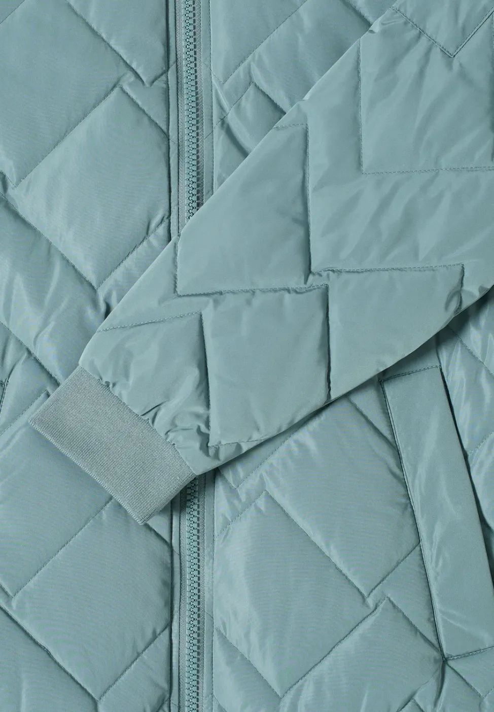 Langer Stepp-Blouson