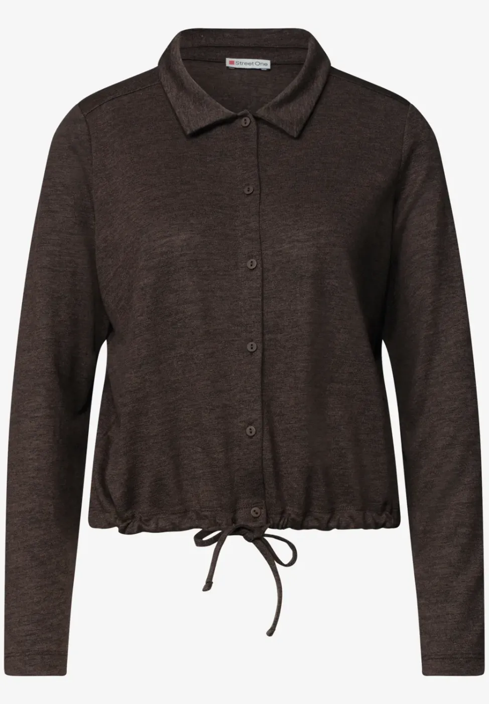 Leichte Langam Jacke in Leinen-Optik