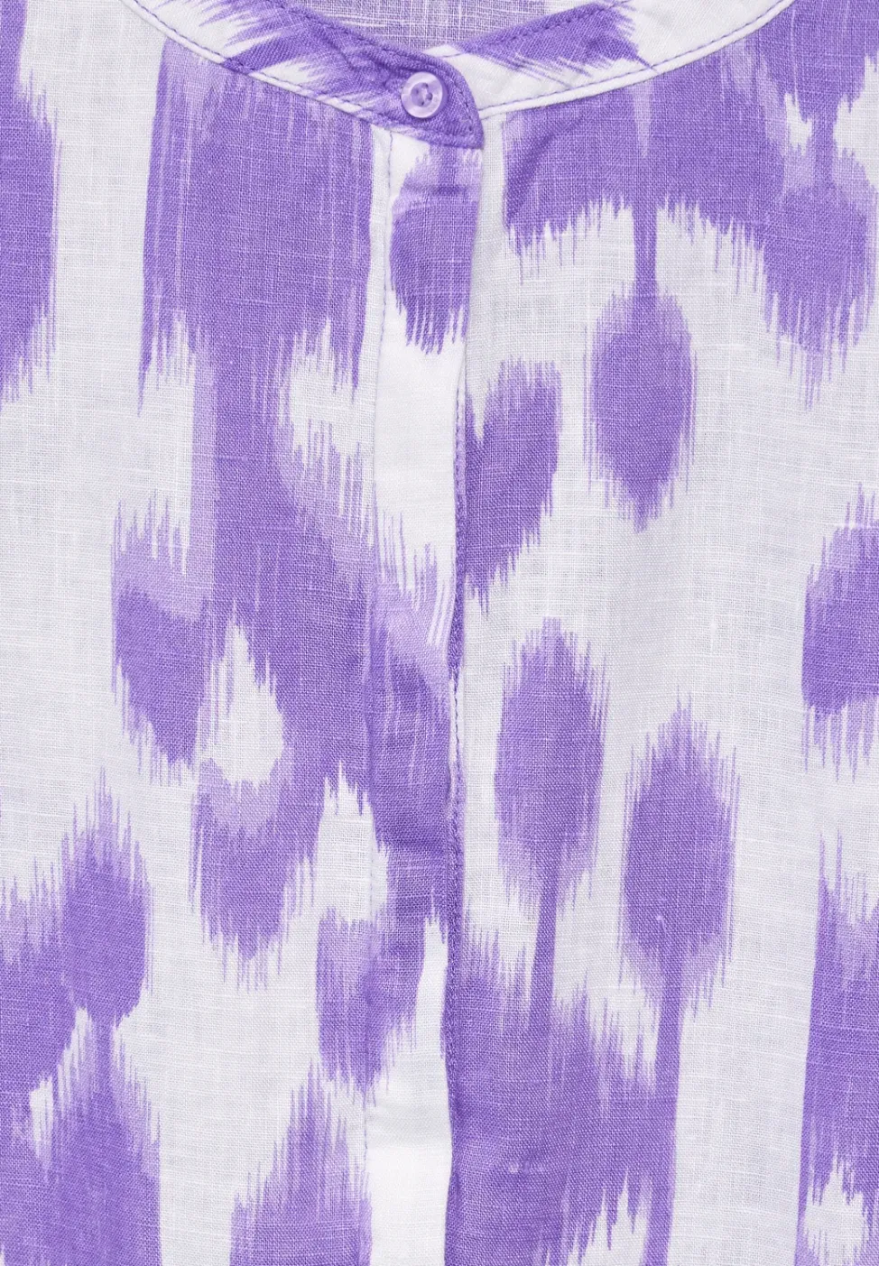Leinen Kleid mit Print