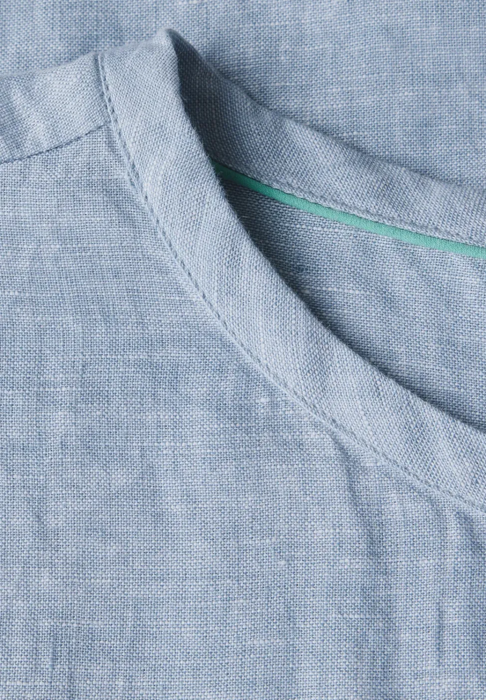 Leinen Chambray-Bluse